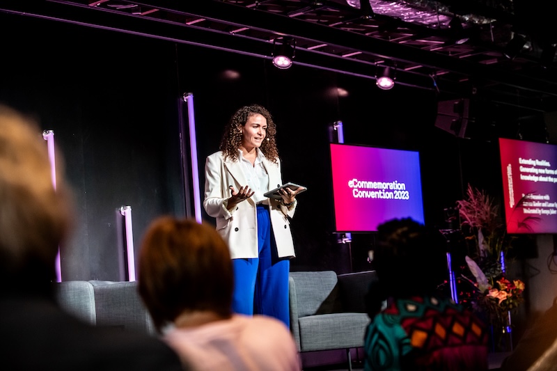 Soraya Jaber at eCommemoration Convention 2023